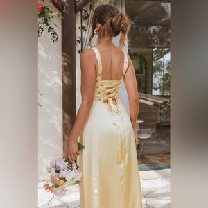 Show me your mumu Clarissa corset dress